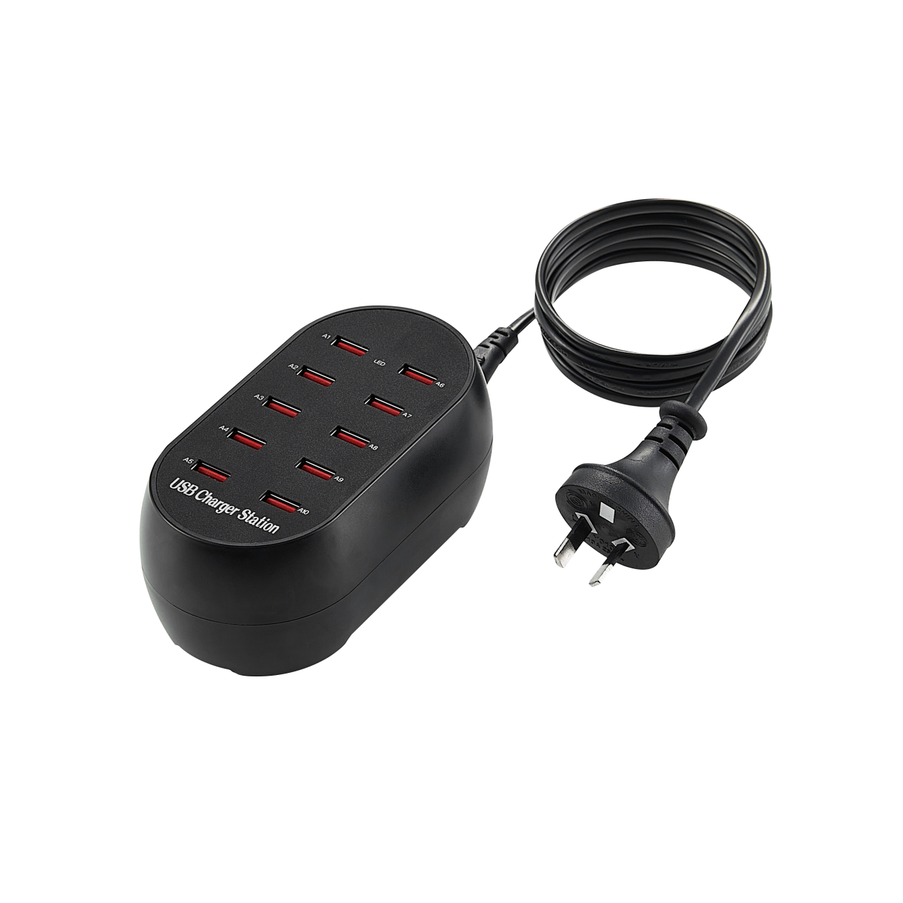 10 Slot USB Charging Station