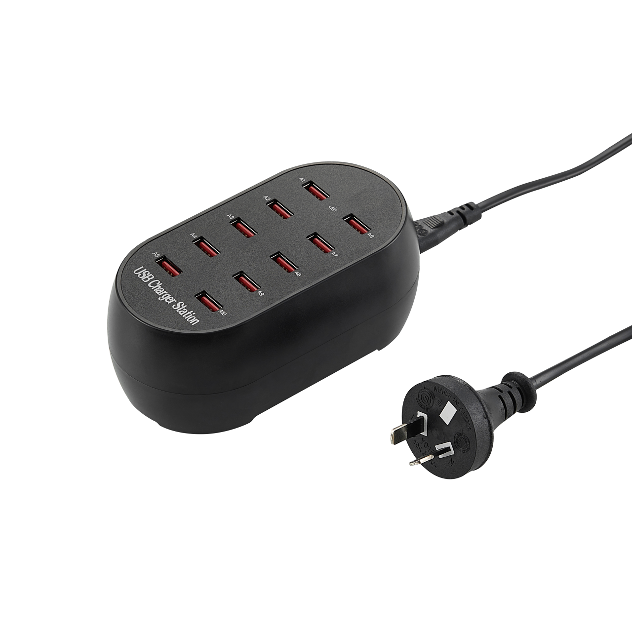 10 Slot USB Charging Station